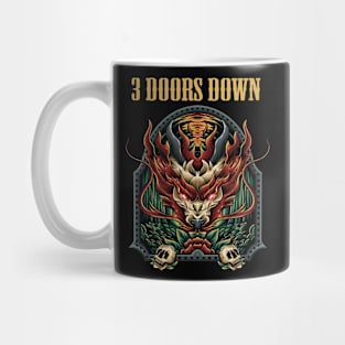 3 DOORS DOWN BAND Mug